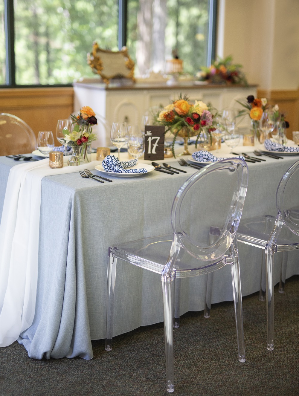 Ivory Voile Table Veil, Sheer Ivory Runner