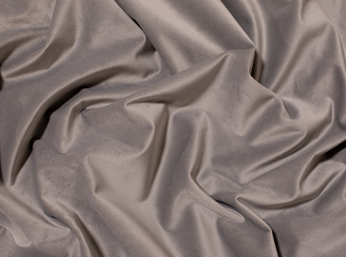 Dove Grey Plush Velvet - Creative Coverings