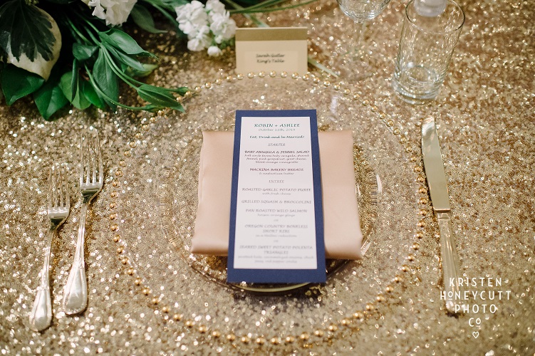Gold Sequin Table Runner, Gold Sequin Table Cloth