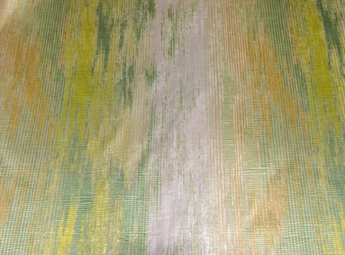 Green Abstract Table Linen, Green and Yellow Table Cloth, Green Pattern Table Cloth