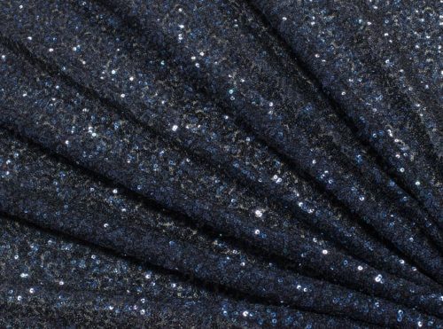 Navy Sequin Table Linen, Dark Blue Sequin Table Cloth