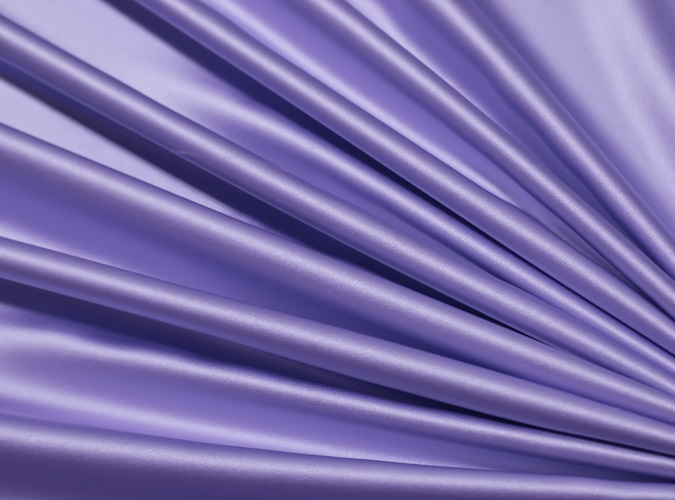 Perwinkle Lamour Table Linen, Light Purple Satin Table Cloth