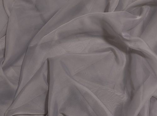 Platinum Voile Table Linen, Sheer Grey Table Cloth