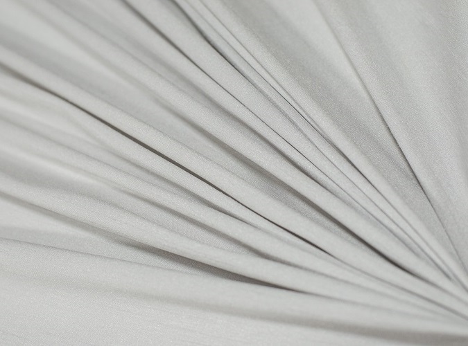 Silver Dupioni Table Linen, Light Grey Table Cloth