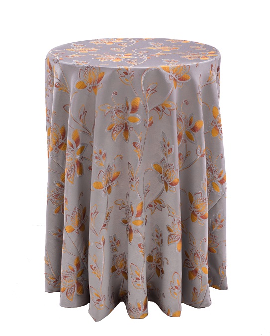 Tangy Glam Table Linen, Floral Table Cloth