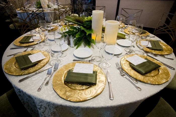 Taupe Waltz Table Linen, Beige Floral Table Cloth