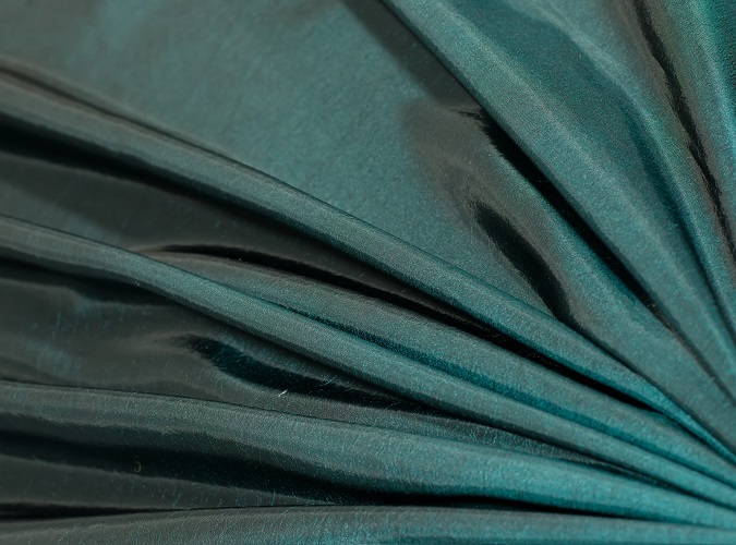 Teal Tafetta Table Linen, Turquoise Table Cloth