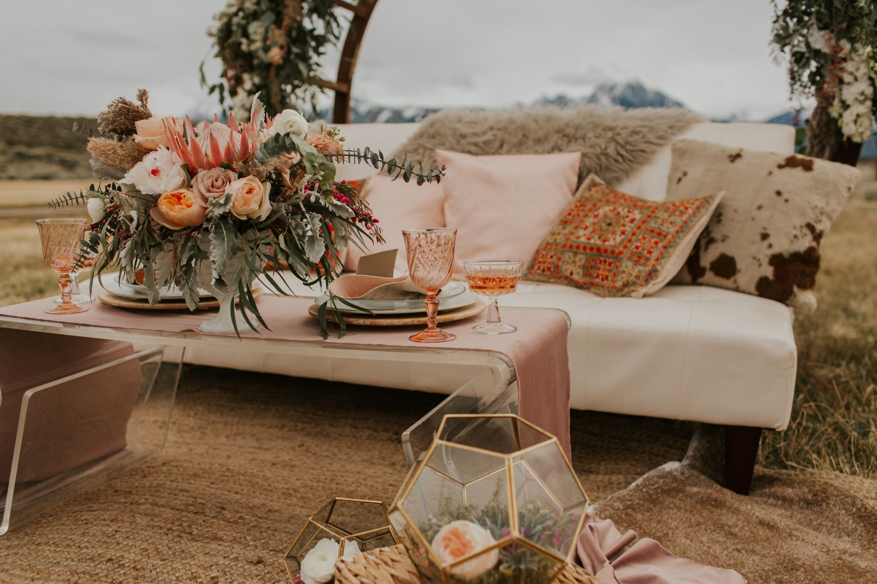 Dusty Rose Plush Velvet – Whimsy
