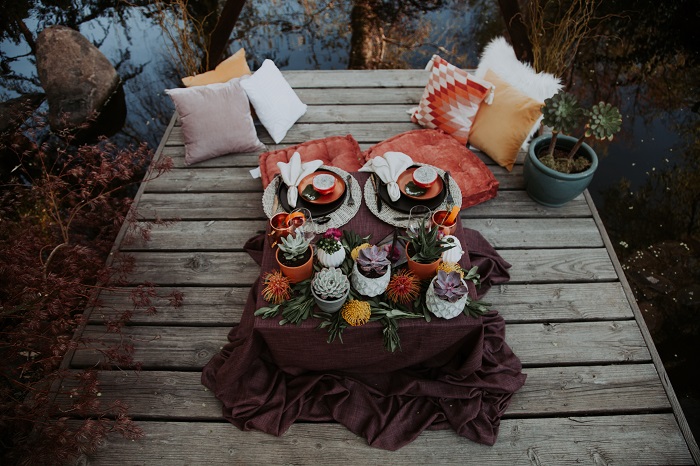 Merlot Plush Velvet Table Linen, Dark Red Velvet Table Cloth