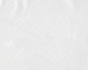 Silver Deco, White and Silver Art Deco Print